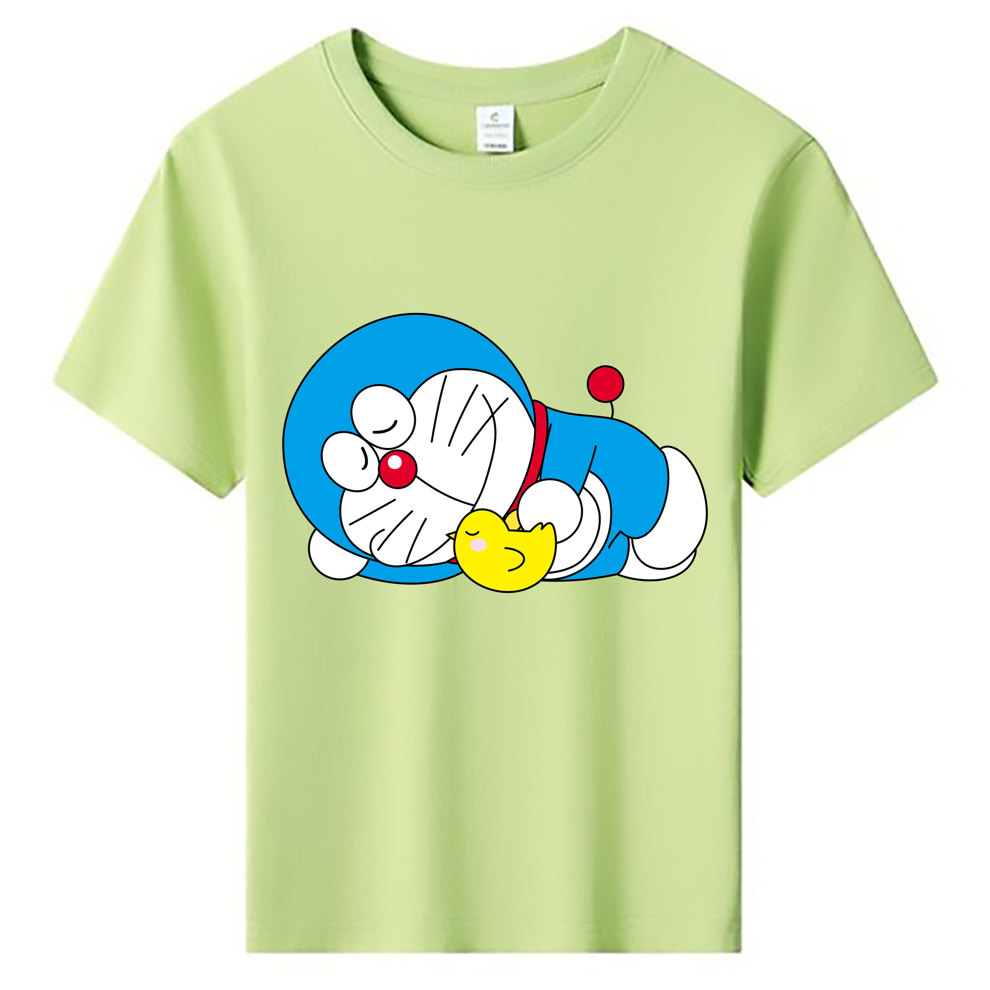 （画像用） ドラえもん Doraemon 綿100％キッズTシャツ（フロントプリント）